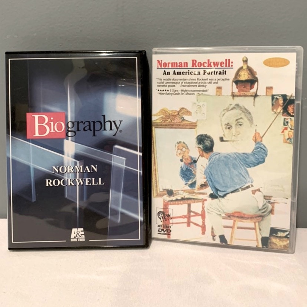 Norman Rockwell: An American Portrait and Biography DVDs